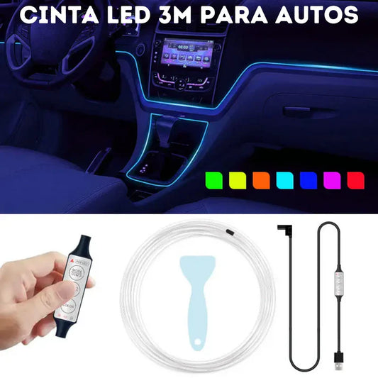 CINTAS LED PARA CARRO 3M